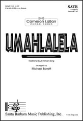 Umahlalela SATB choral sheet music cover